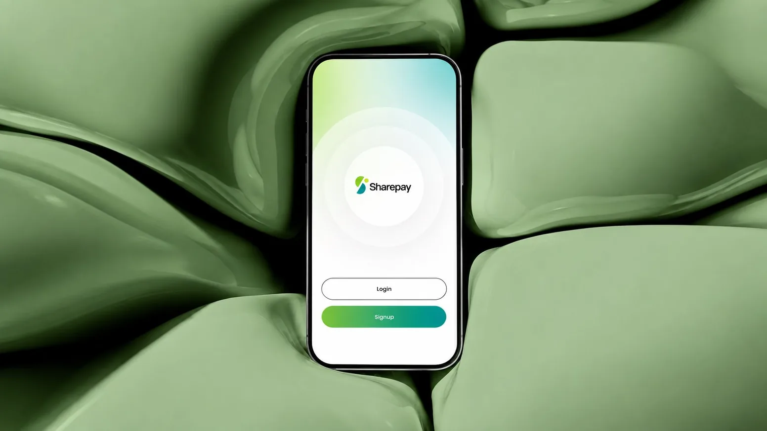 Sharepay app on a phone