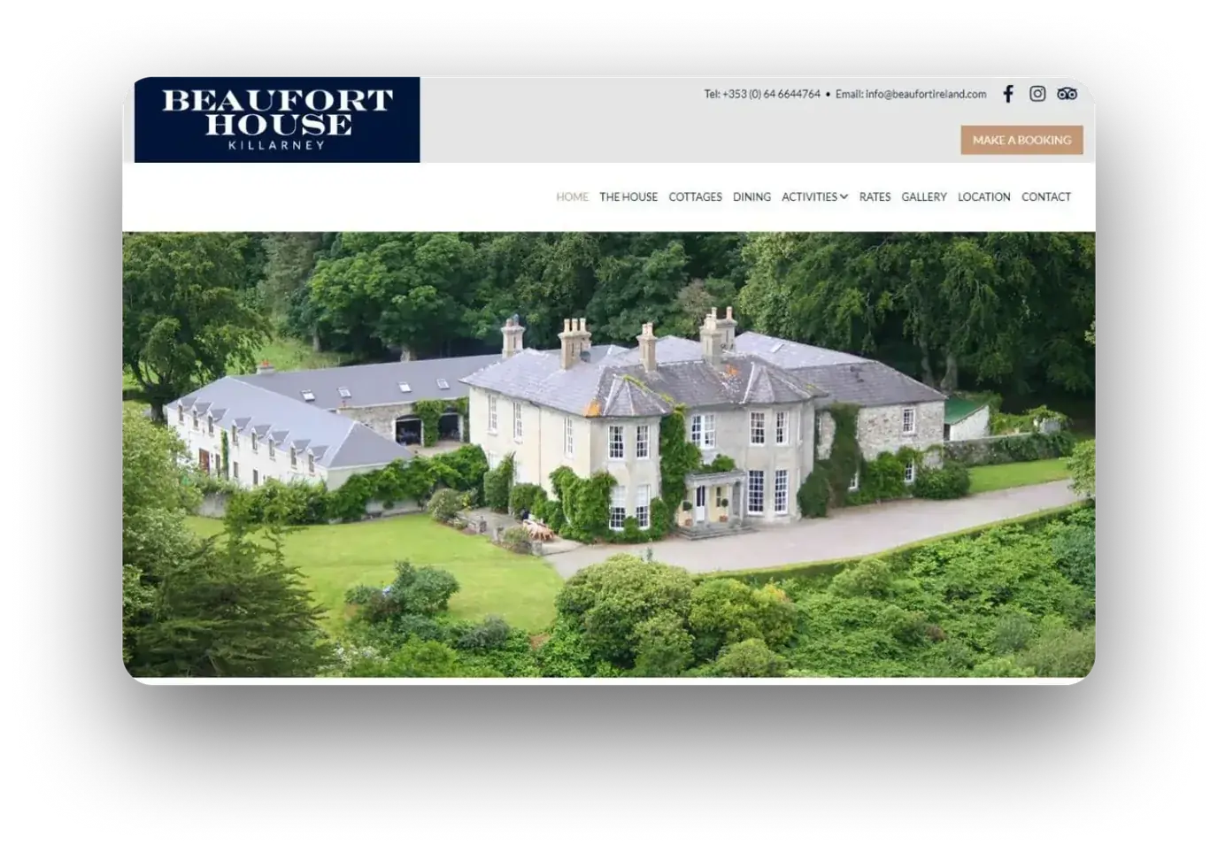 Beaufort House website