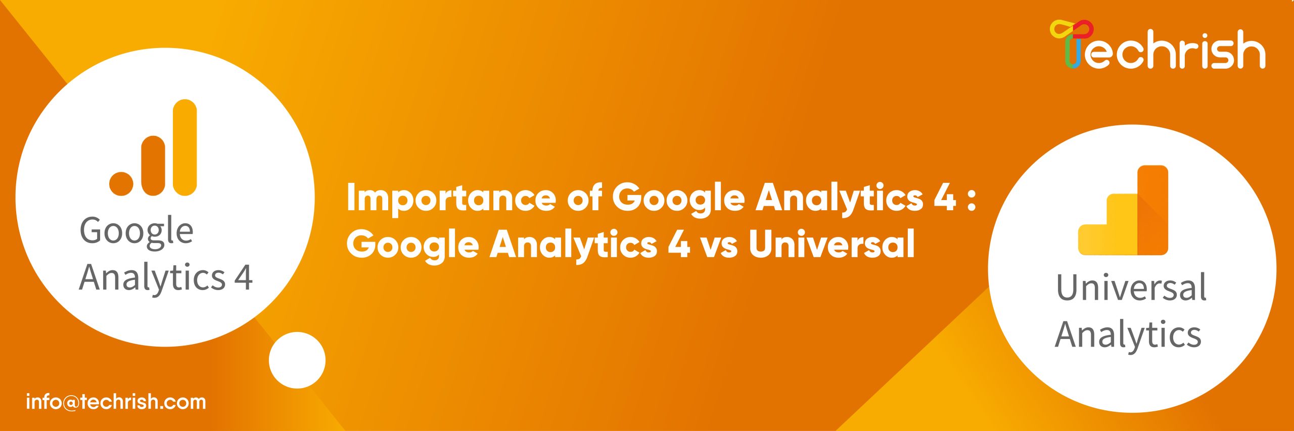 Importance of Google Analytics 4: Google Analytics vs Universal Analytics